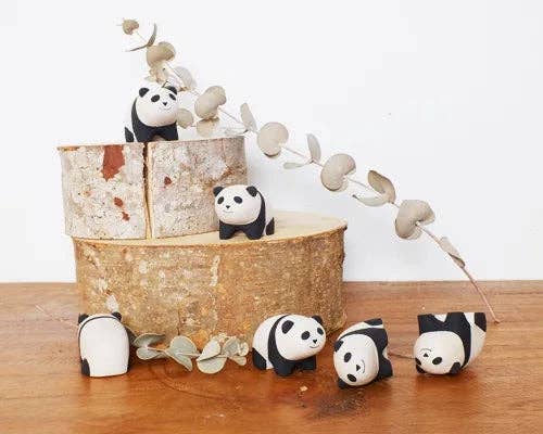 Wooden Animal Figure - Panda Bear (Child) - Image 7