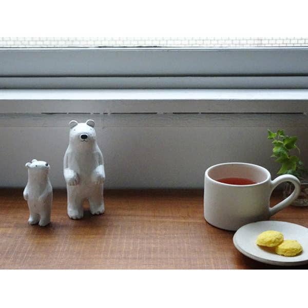 Wooden Animal Figure - Polar Bear (Child - Standing Up) - Image 3