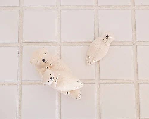Wooden Animal Figure - Sea Otter (Child) - Image 5