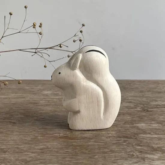 Wooden Animal Figure - Squirrel - Image 3