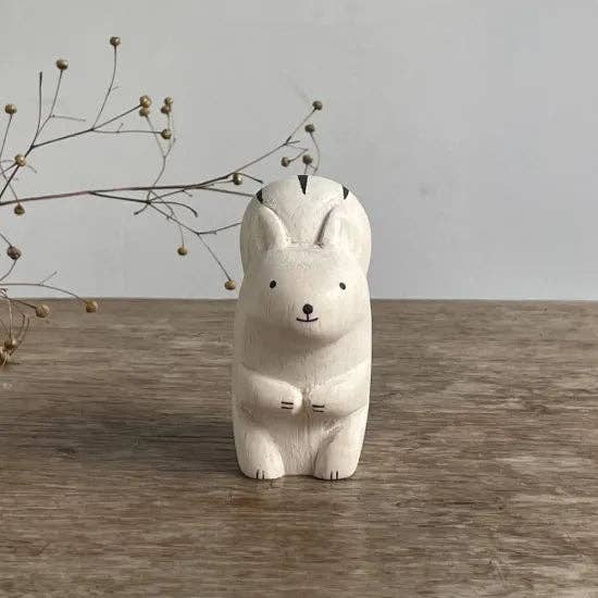 Wooden Animal Figure - Squirrel - Image 5