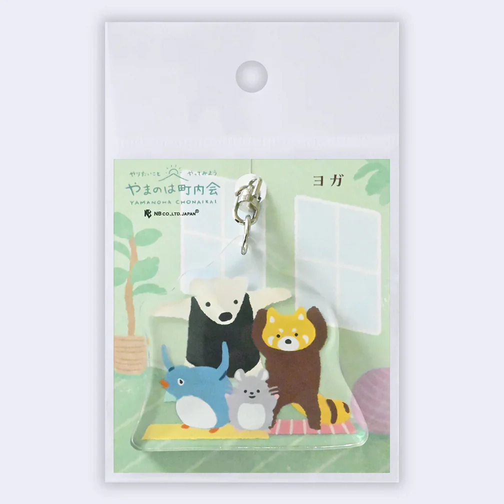 Yamanoha Chonaikai Acrylic Keychain (Yoga Friends)