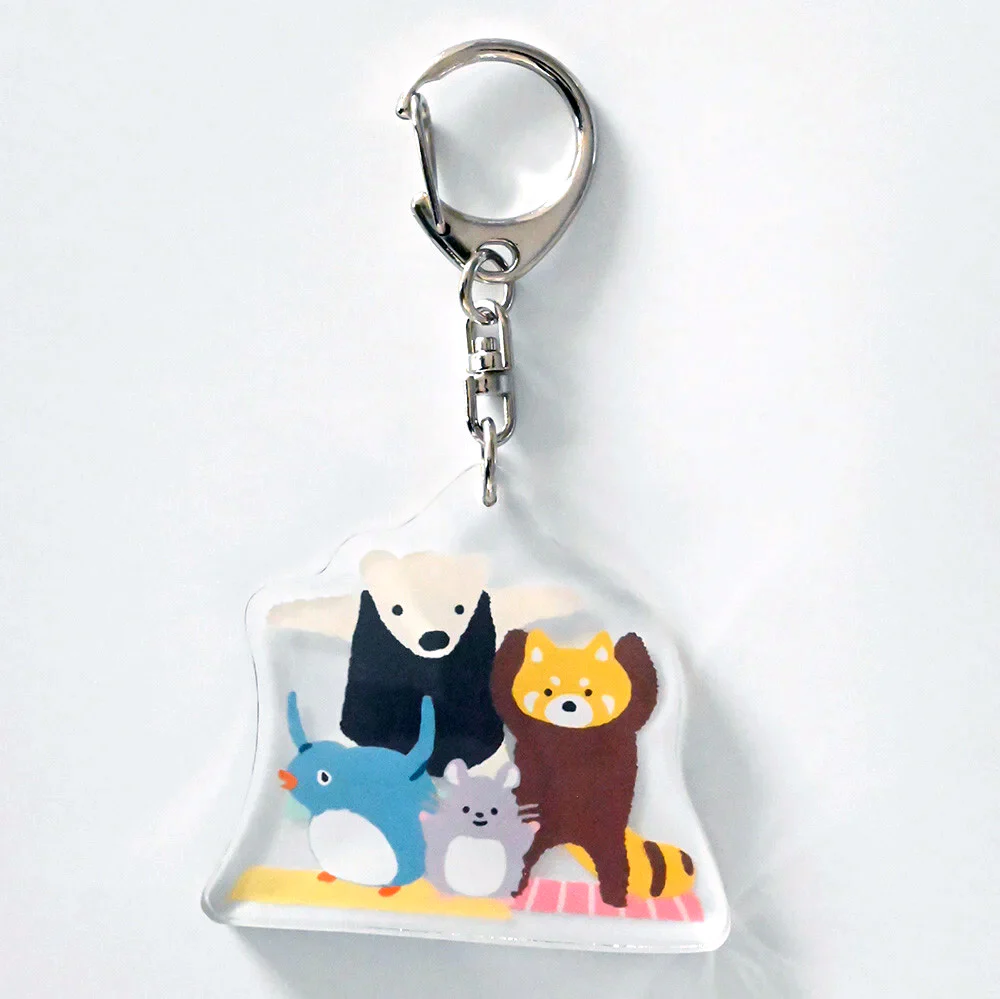 Yamanoha Chonaikai Acrylic Keychain (Yoga Friends) - Image 2