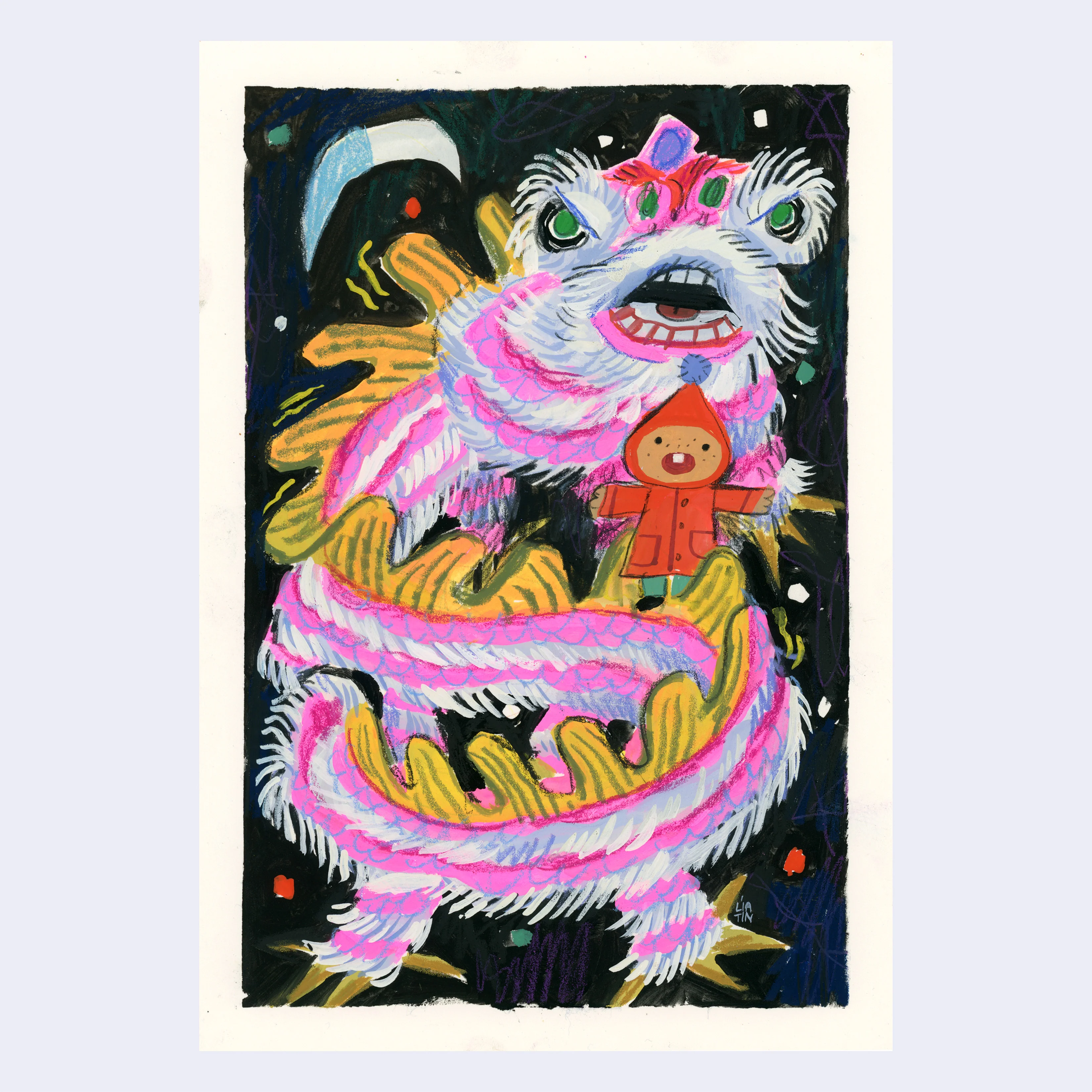 Year of the Dragon 2024 - Lia Tin - "The Pink Dragon"