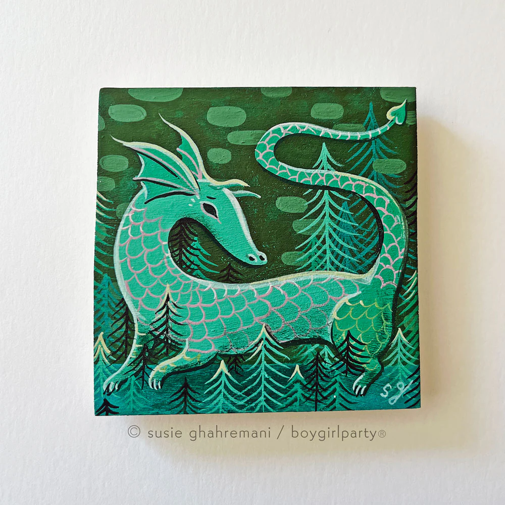 Year of the Dragon 2024 - Susie Ghahremani - “Forest Dragon #1"