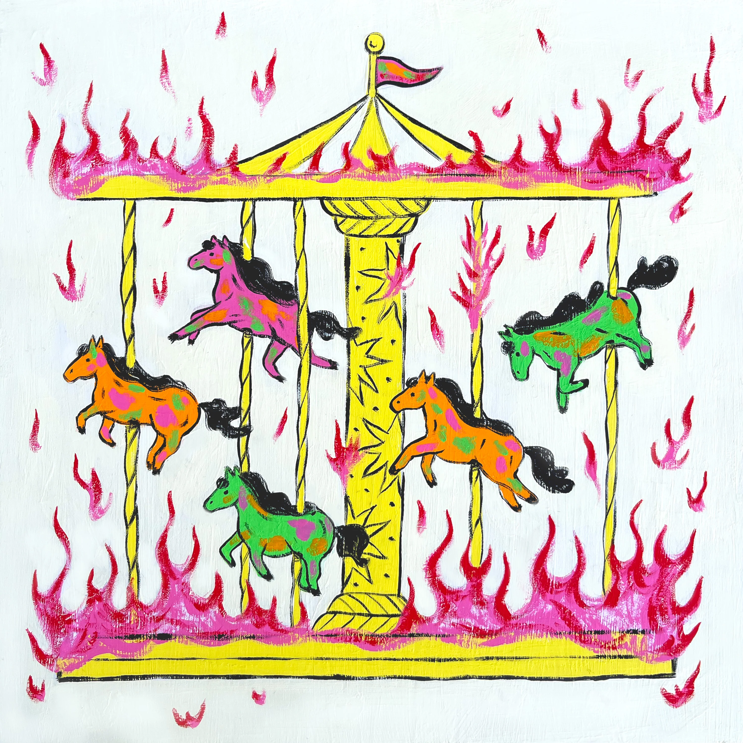Year of the Horse 2026 - Gina Kim - "Ride of the Fire Horse"