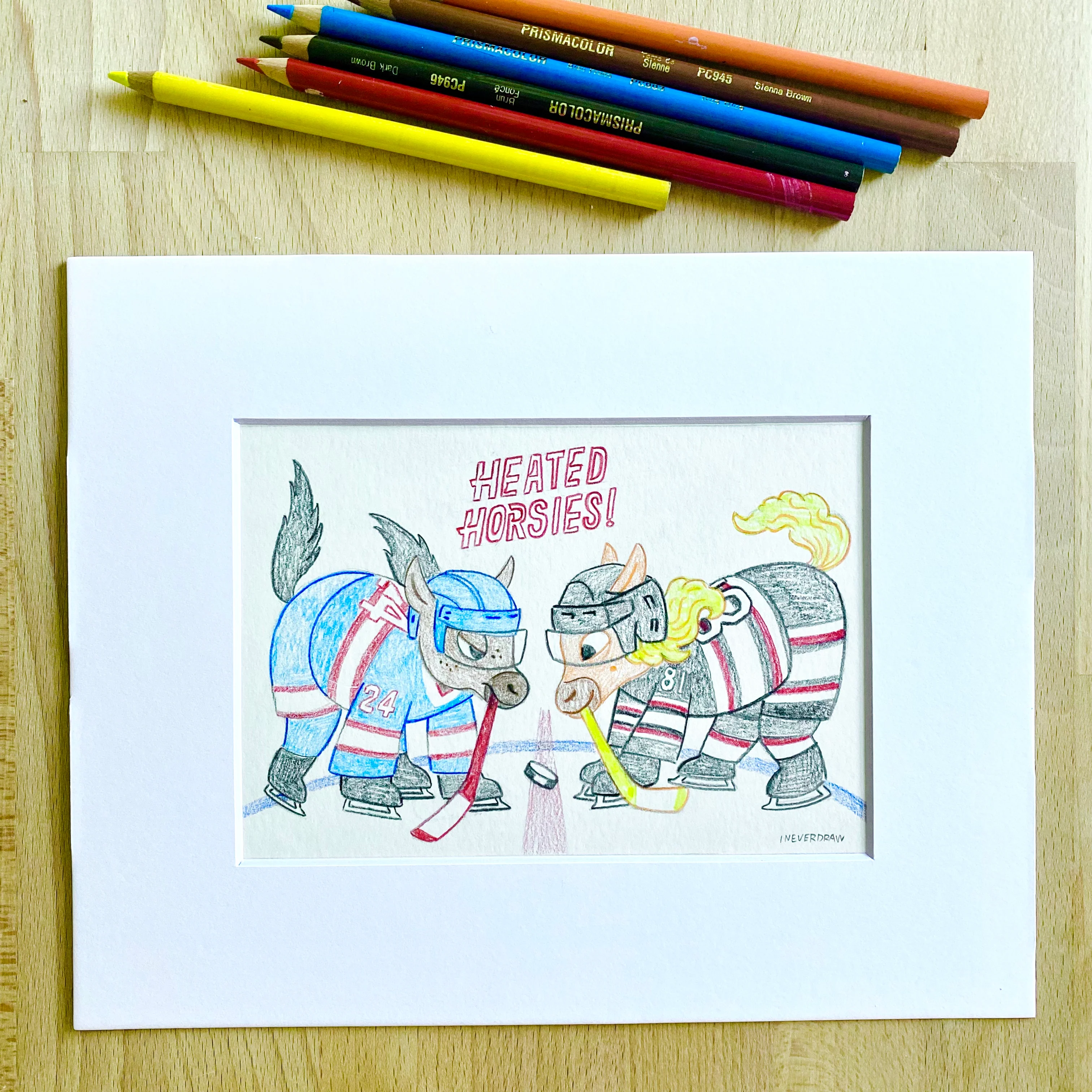 Year of the Horse 2026 - I NEVER DRAW	- "Heated Horsies"
