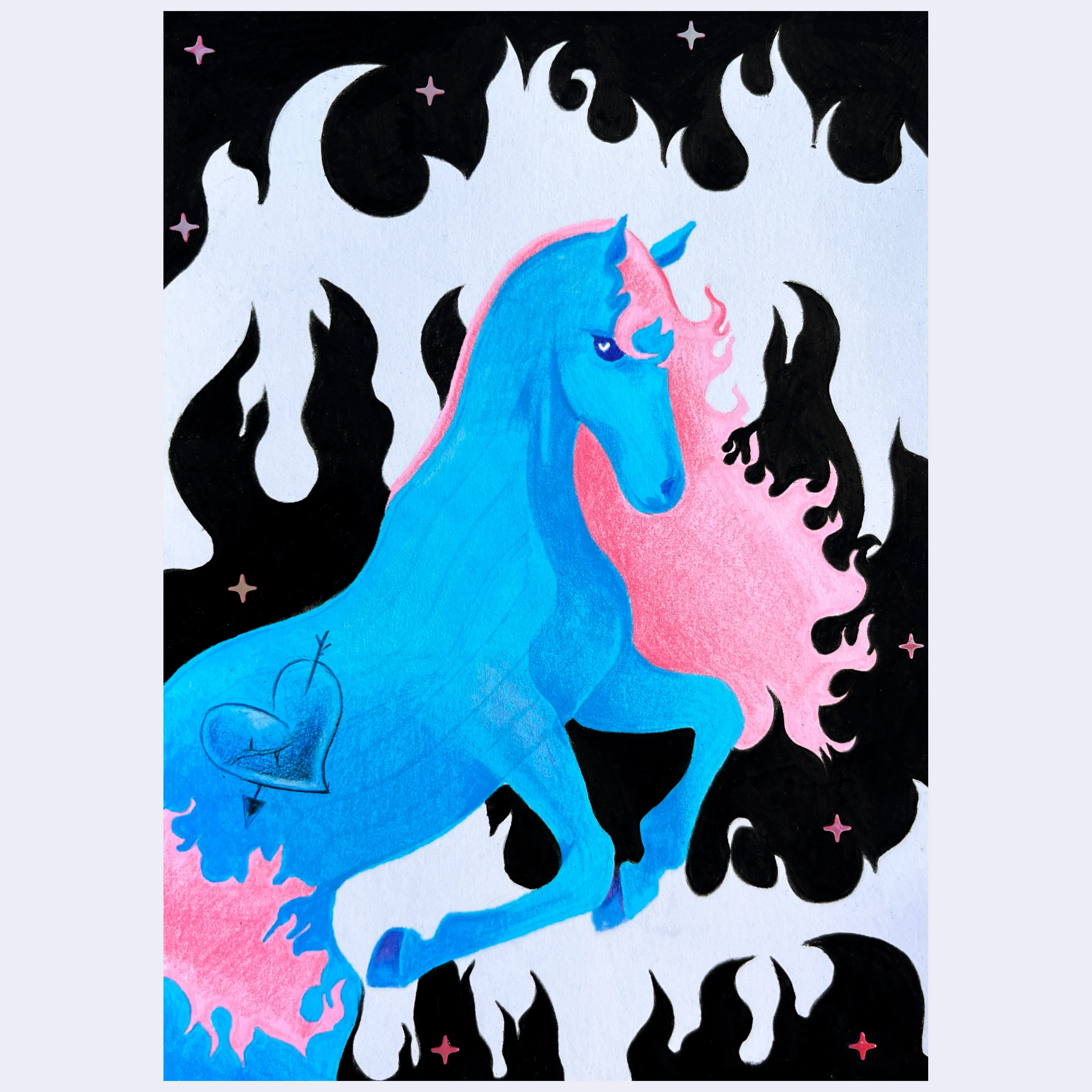 Year of the Horse 2026 - Marisa Rodriguez - "Pink Flame"