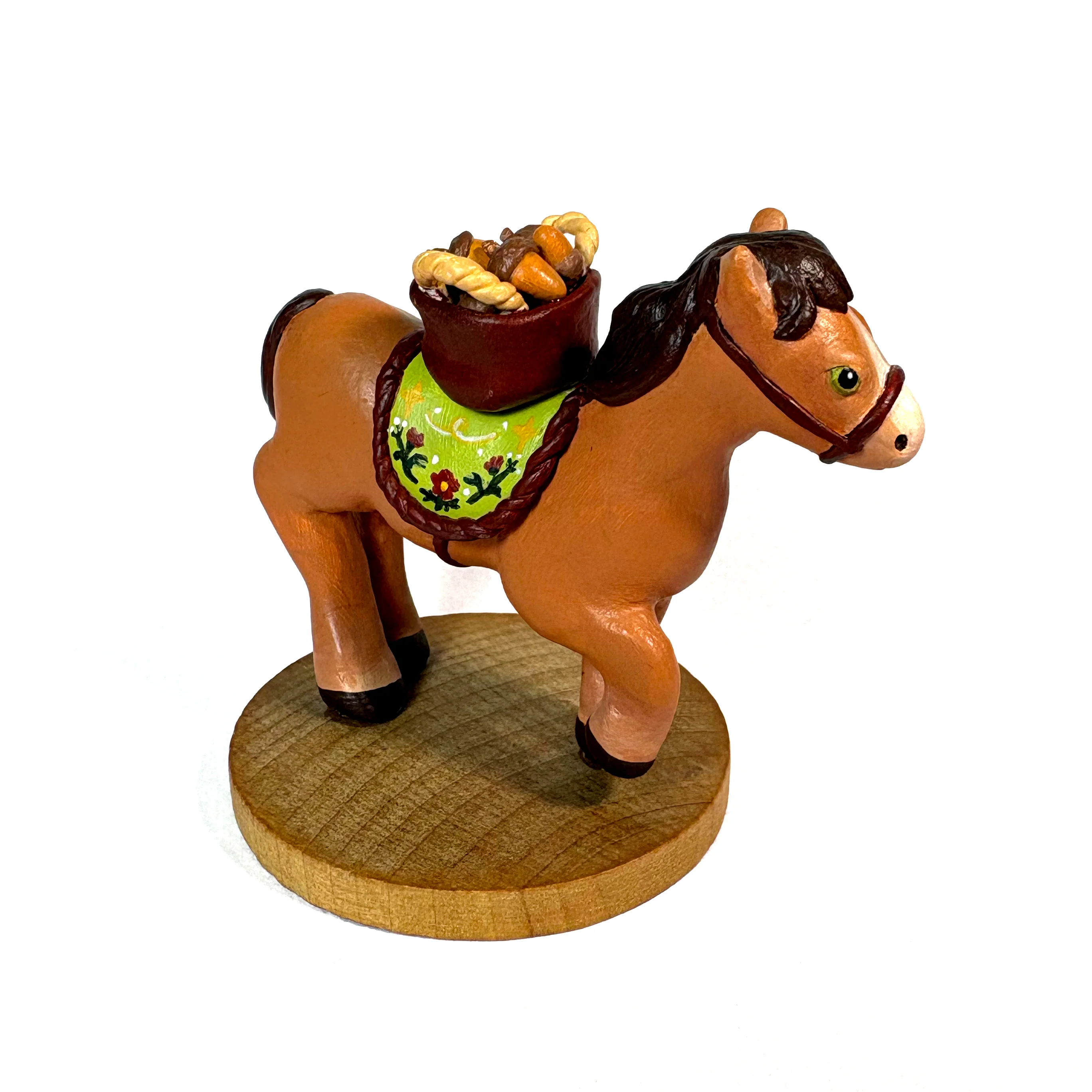 Year of the Horse 2026 - Stacy Javier - "Acorn Gatherer"
