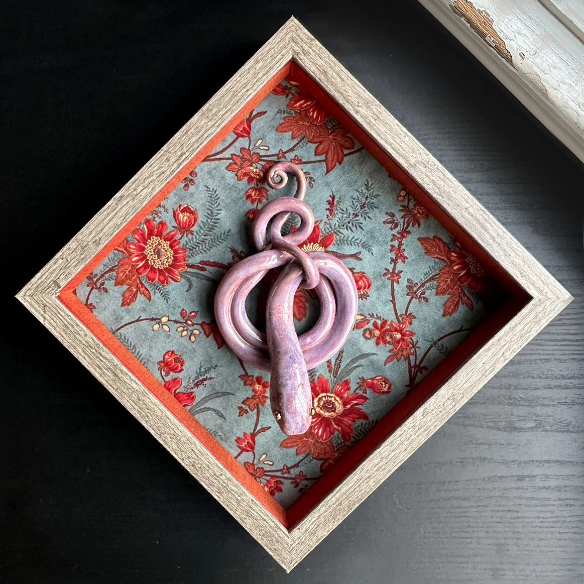 Year of the Snake 2025 - Ginger Chen - "Entangled #2 (Purple)"