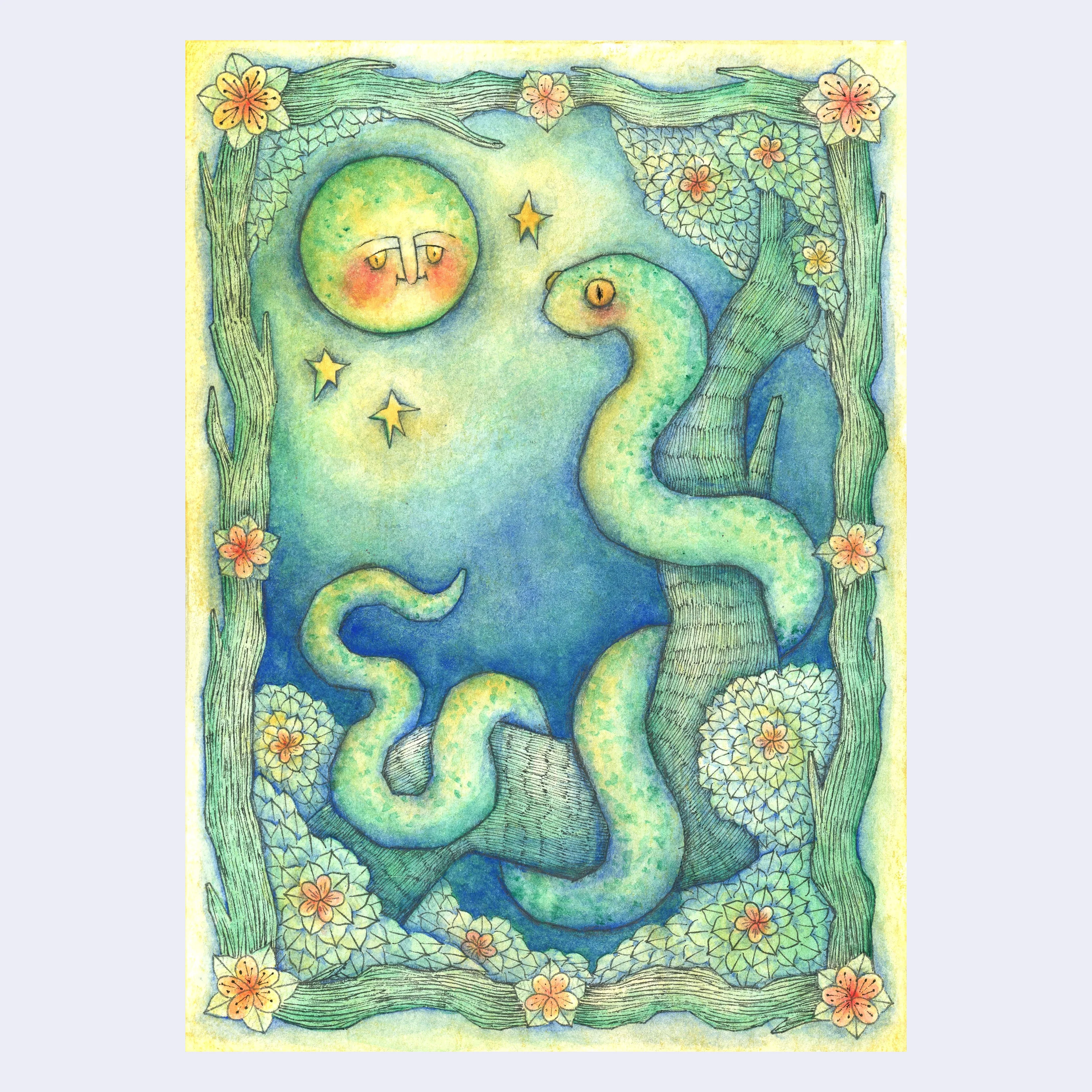 Year of the Snake 2025 - Jennifer Nguyen - "Small Visit"