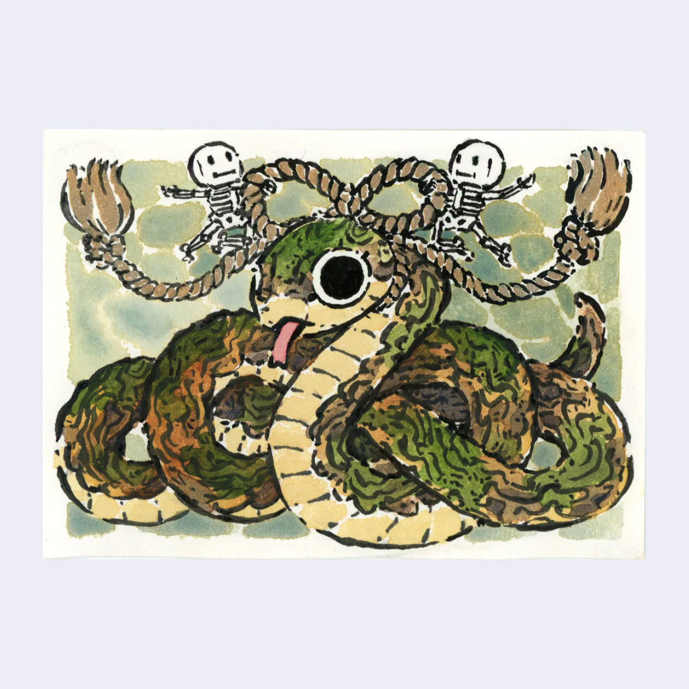 Year of the Snake 2025 - Kelly Yamagishi - "Wood Snake"