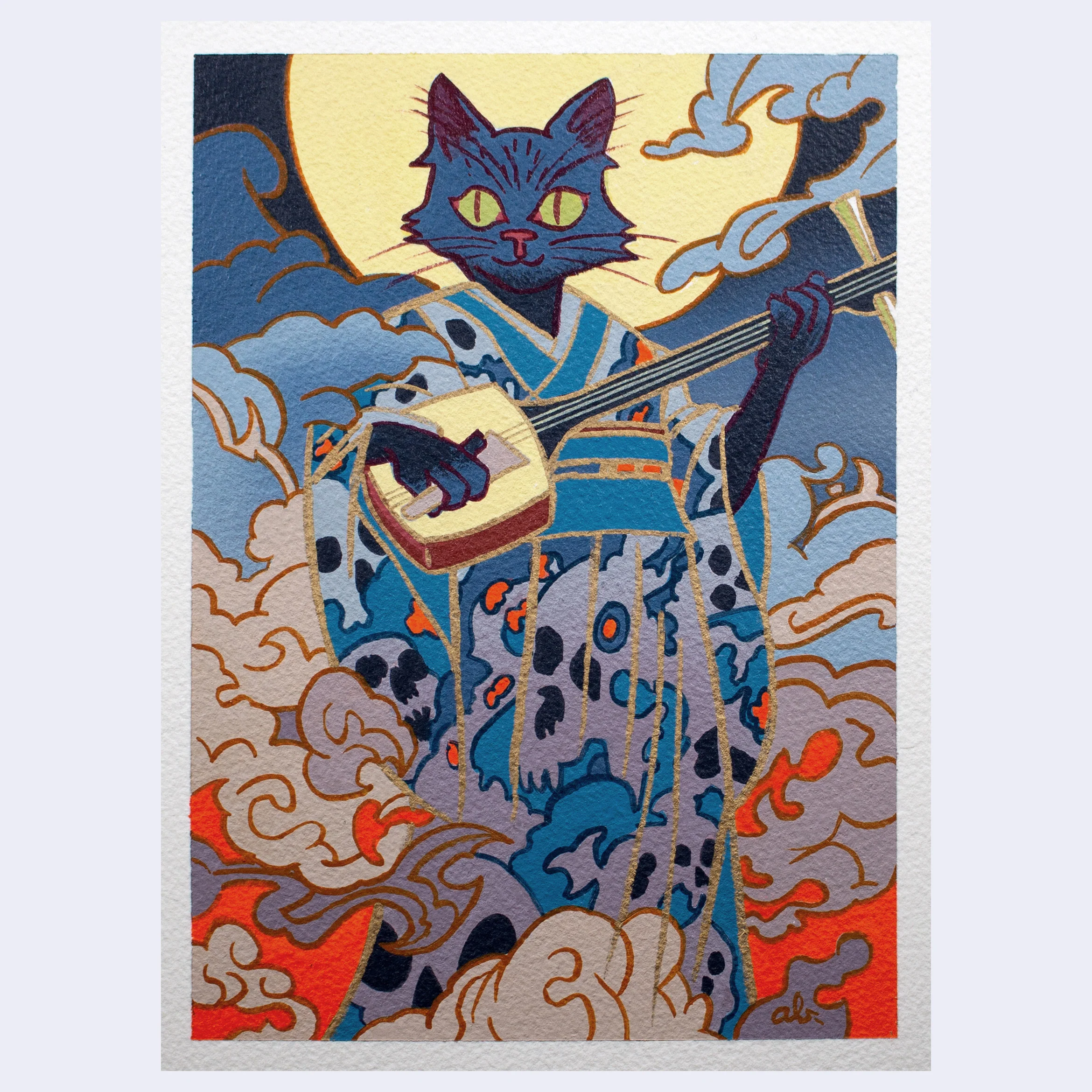 Yokai 2025 - Andrew Brandou - "Yokai Okesa Neko"