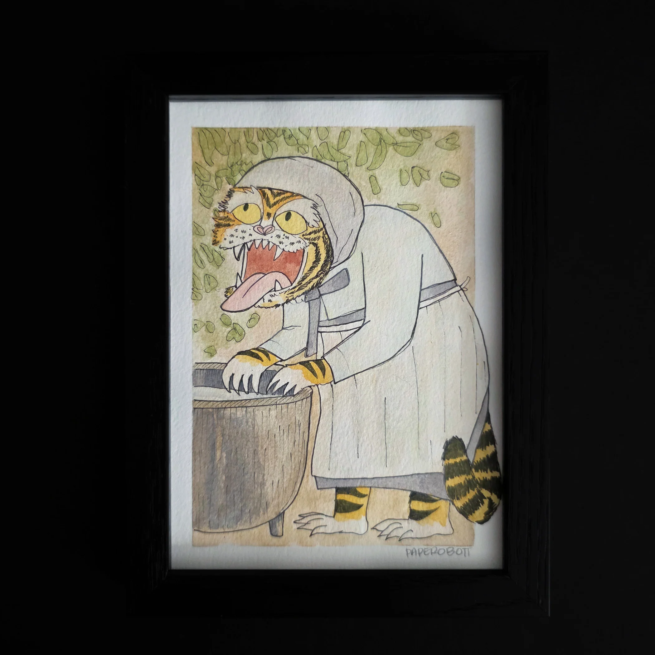 Yokai 2025 - Paperobott - "The Tiger and The Three Little Girls (Sun, Moon, and Stars)"
