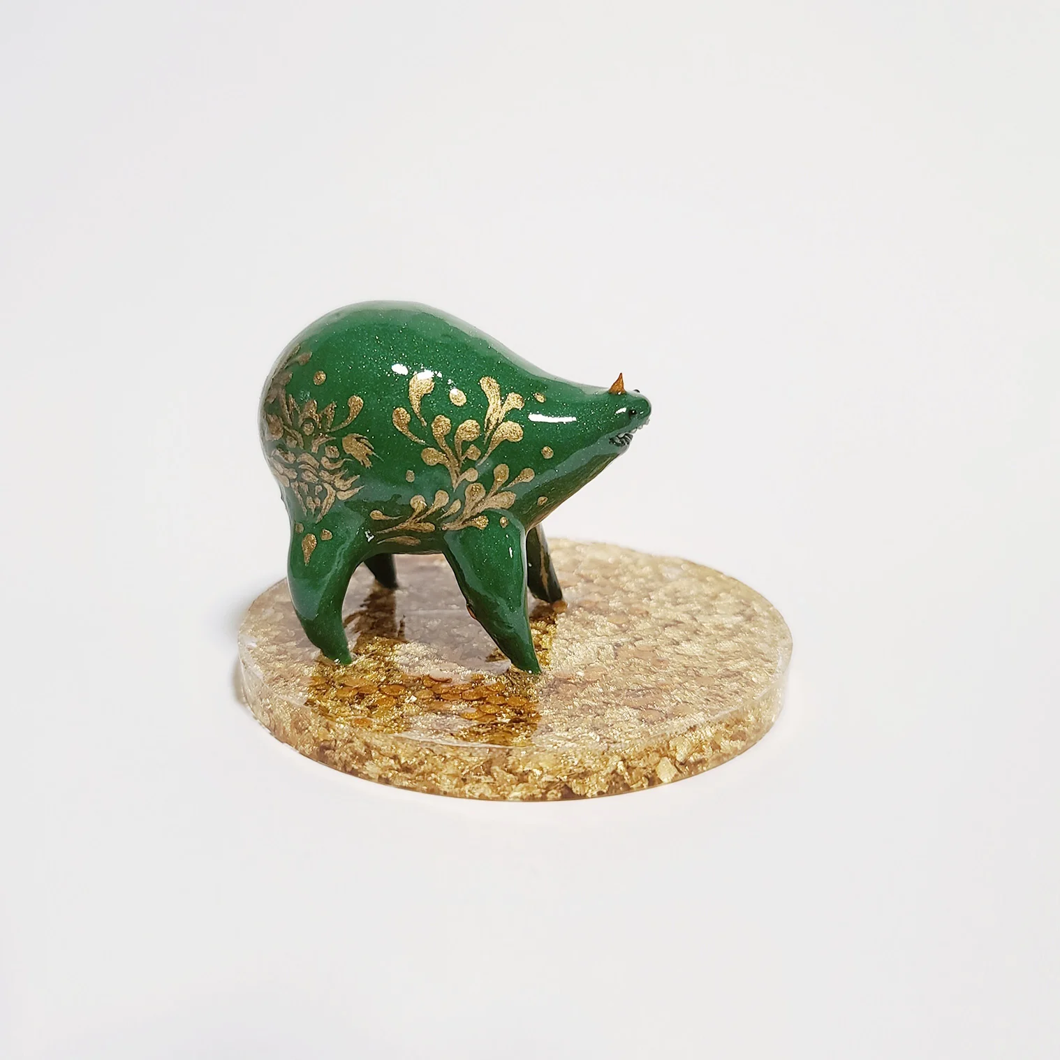 Yokai Show 2023 - #38 - Sun-Mo Koo - "Dokkaebi Green Herdling" - Image 2
