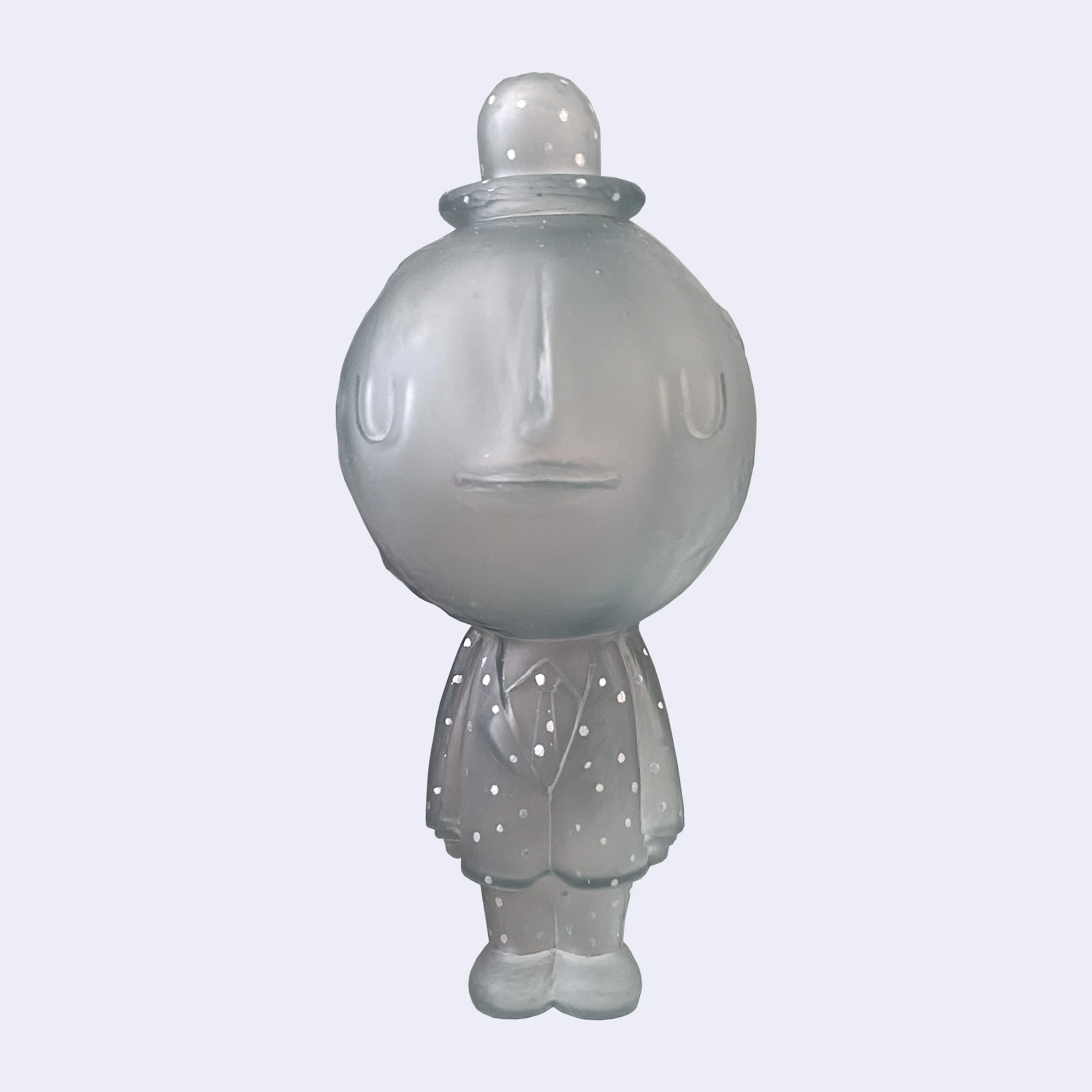 Yoskay Yamamoto - "DONGO" Sofubi (Translucent Gray) *Signed + Hand Embellished*