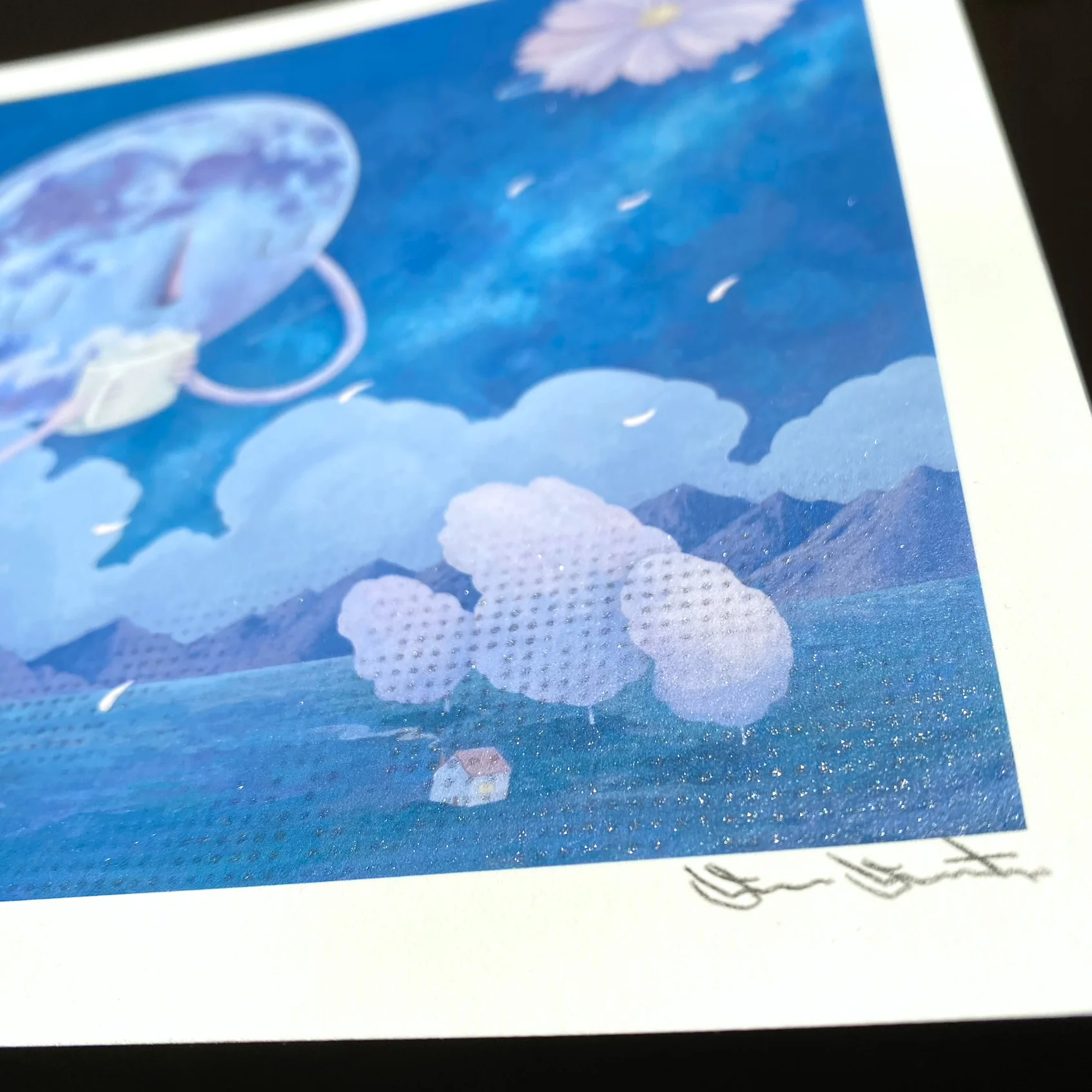 Yoskay Yamamoto - "Cozy Up" Art Print (8 x 8) - Image 2