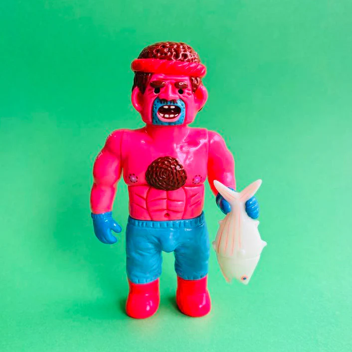 Yukinori Dehara - OL - Motoyoshi (Pink) Vinyl Figure