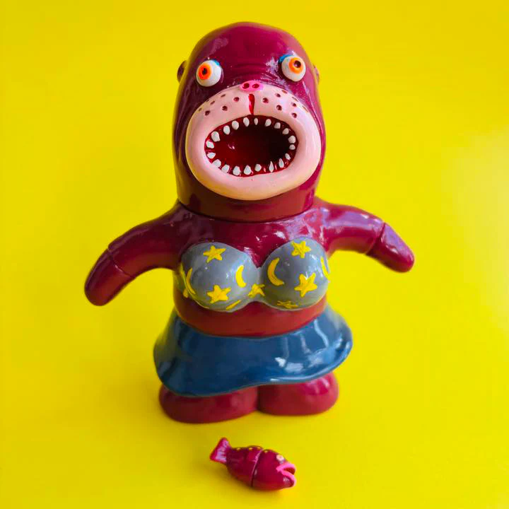 Yukinori Dehara - OL - Otodo (Burgundy in Gray) Vinyl Figure