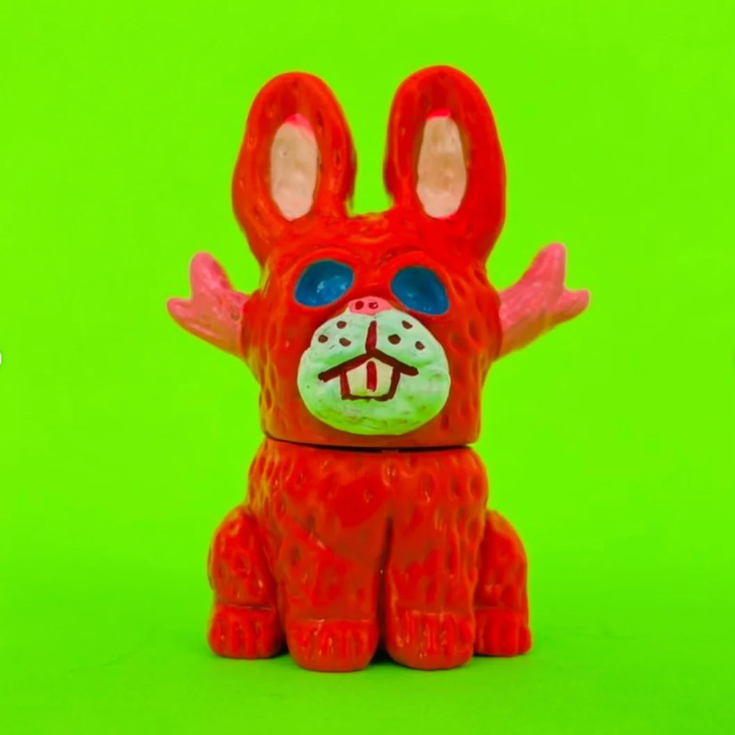 Yukinori Dehara - OL - Uma (Red Jackalope) Vinyl Figure
