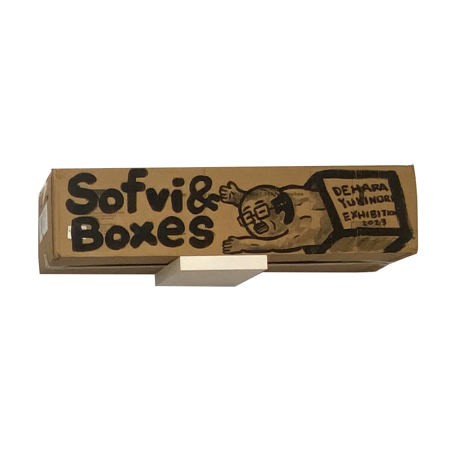 Yukinori Dehara - Sofvi & Boxes - Exhibiton Title Box
