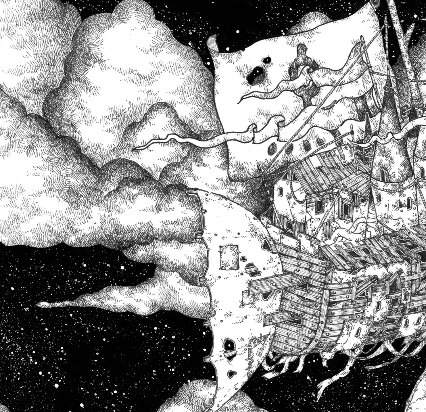 Yusei Abe - Midnight - #16 - "Sail to the Moon" - Image 3