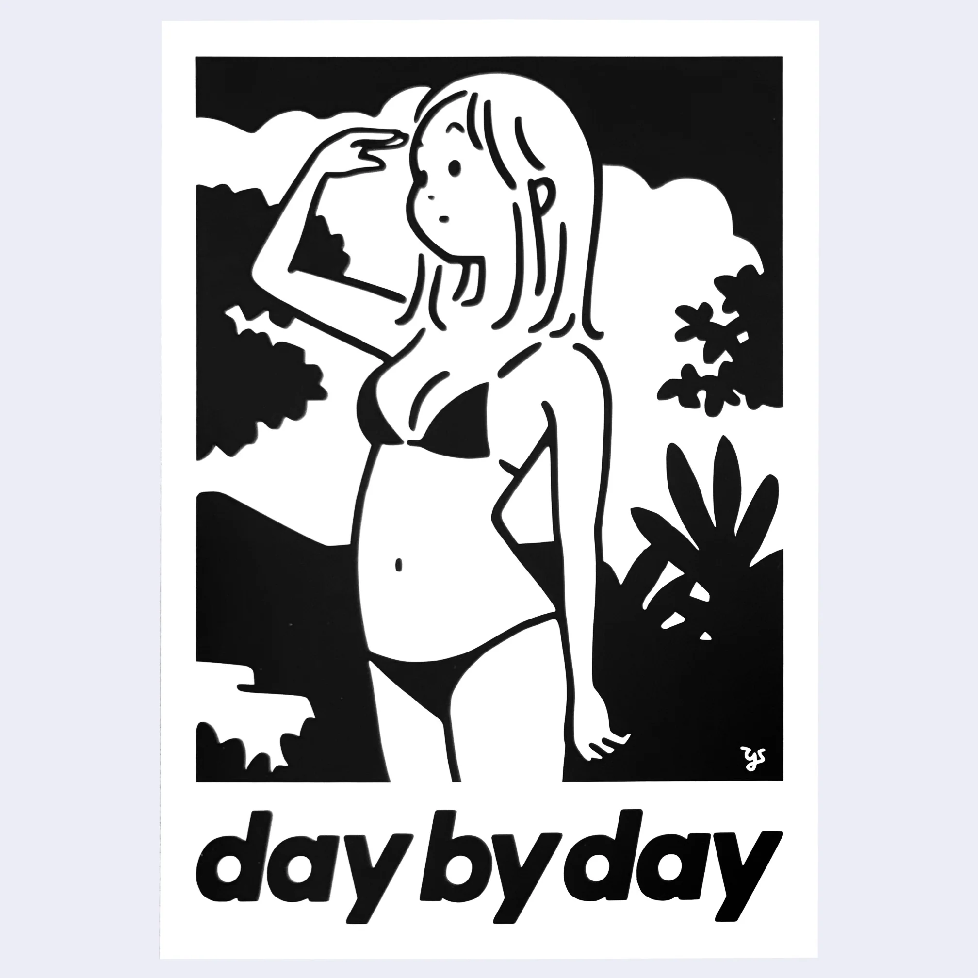 Yutanpo - Day by Day 2-Sided Postcard (Signed) - Image 2