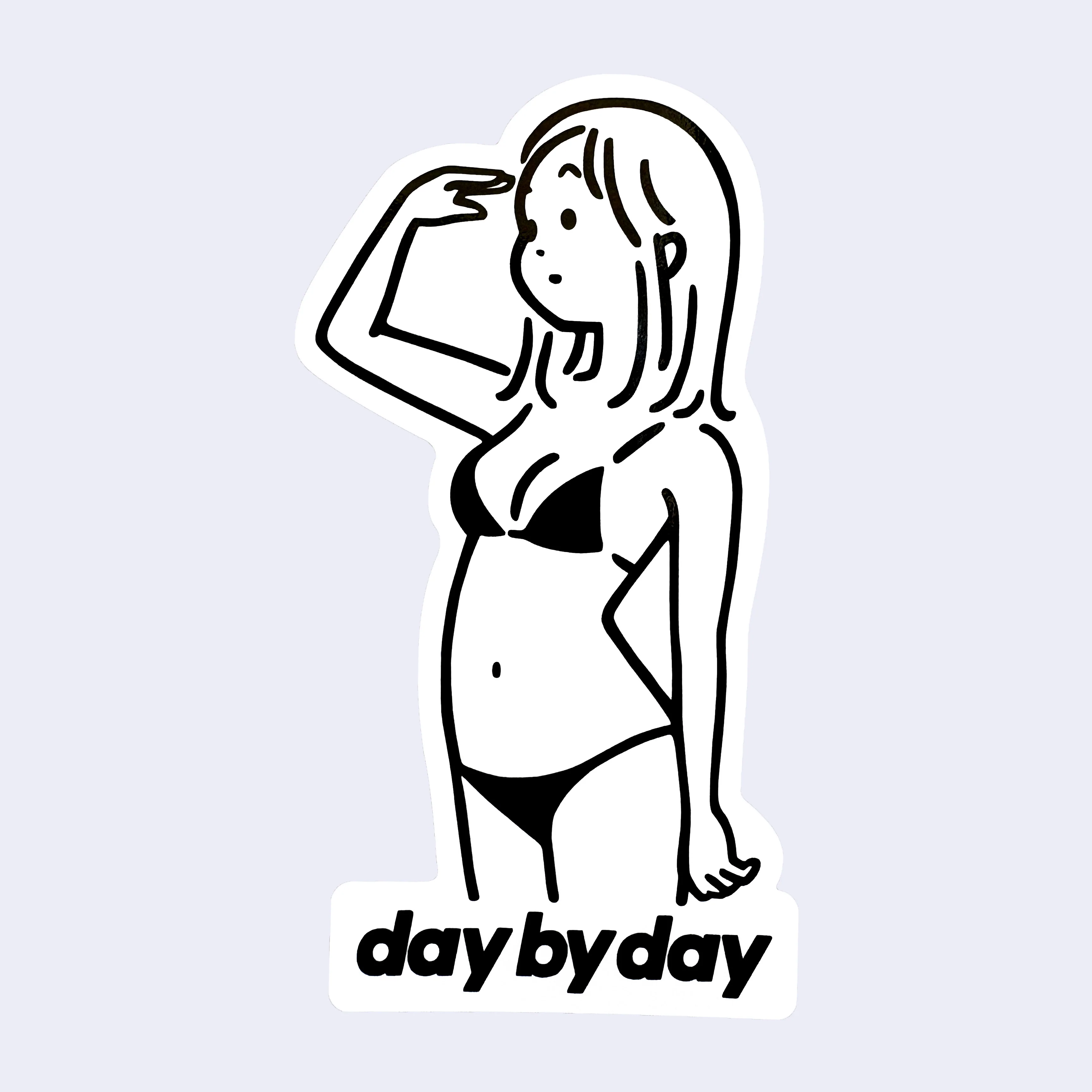 Yutanpo - Full Body Sticker (Day by Day)