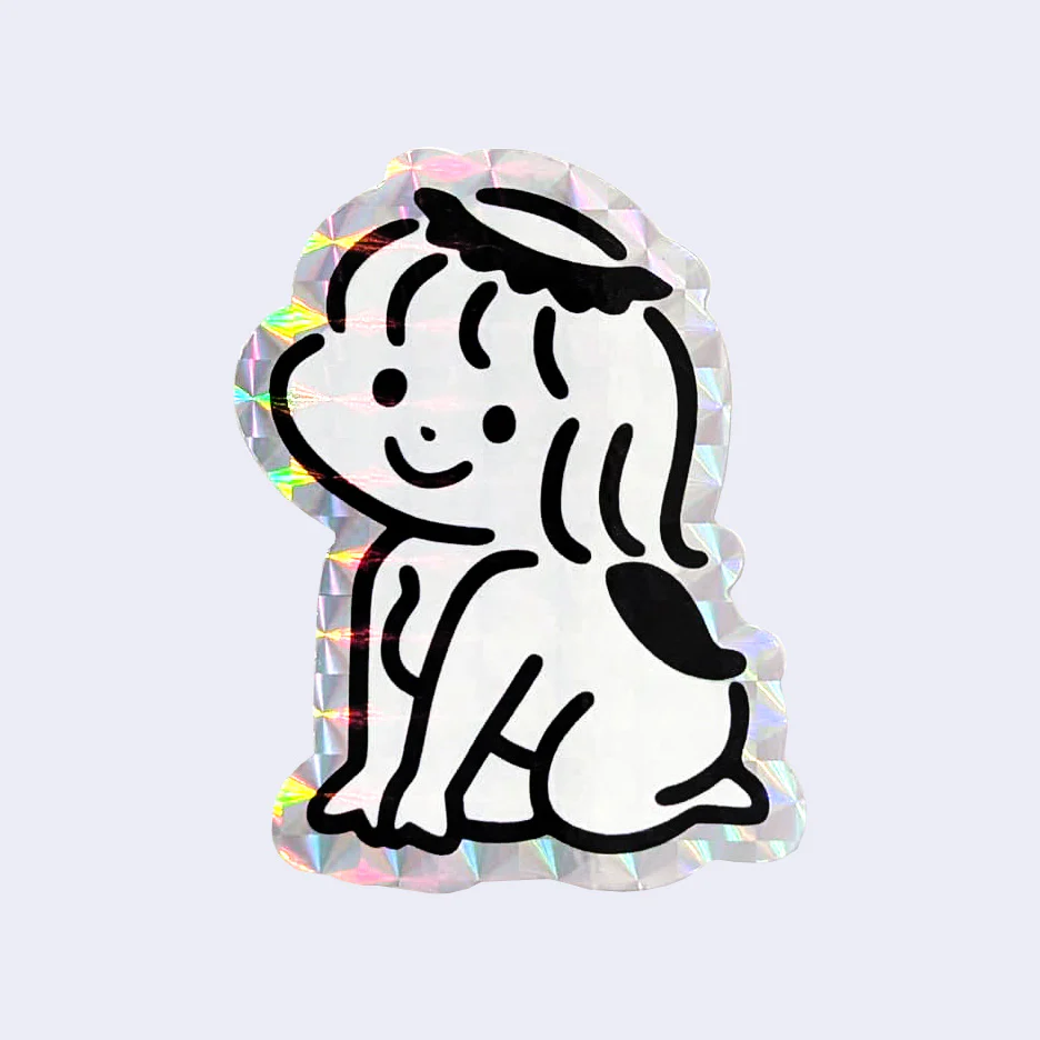 Yutanpo - Holographic Kappa Girl Sticker